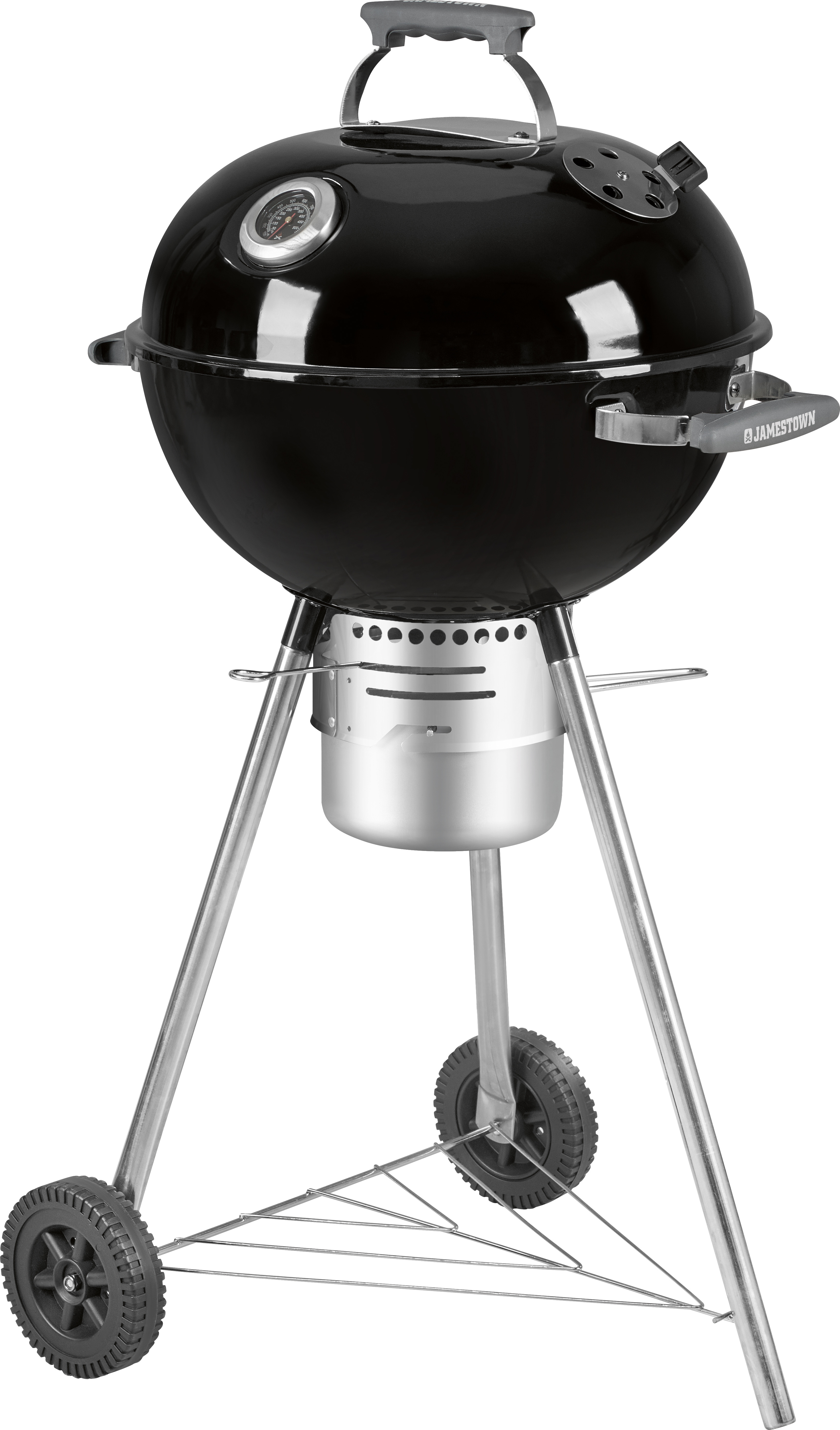 Απεικονίζεται η ψησταριά Jamestown Kettle.